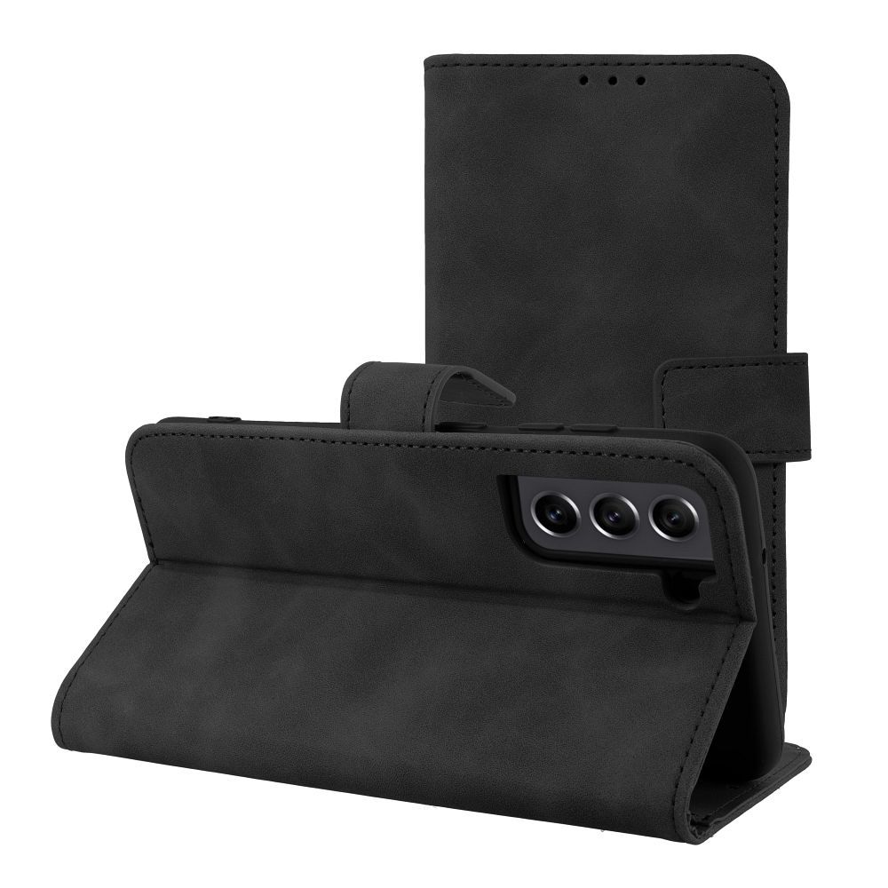 8f6a709f49f24eeade040cd86dd4d701 TENDER Book Case for SAMSUNG S21 FE black