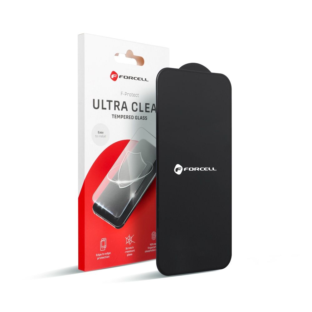 Forcell Ultra Clear Glass - for Samsung Galaxy A16 4G / A16 5G / M16 5G black