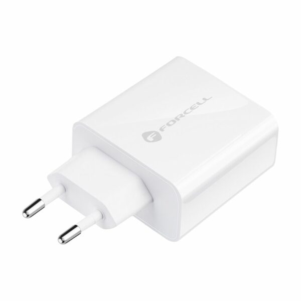FORCELL F-ENERGY TFK-TC-45WPD travel charger Type C PD QC4.0 3A 45W white
