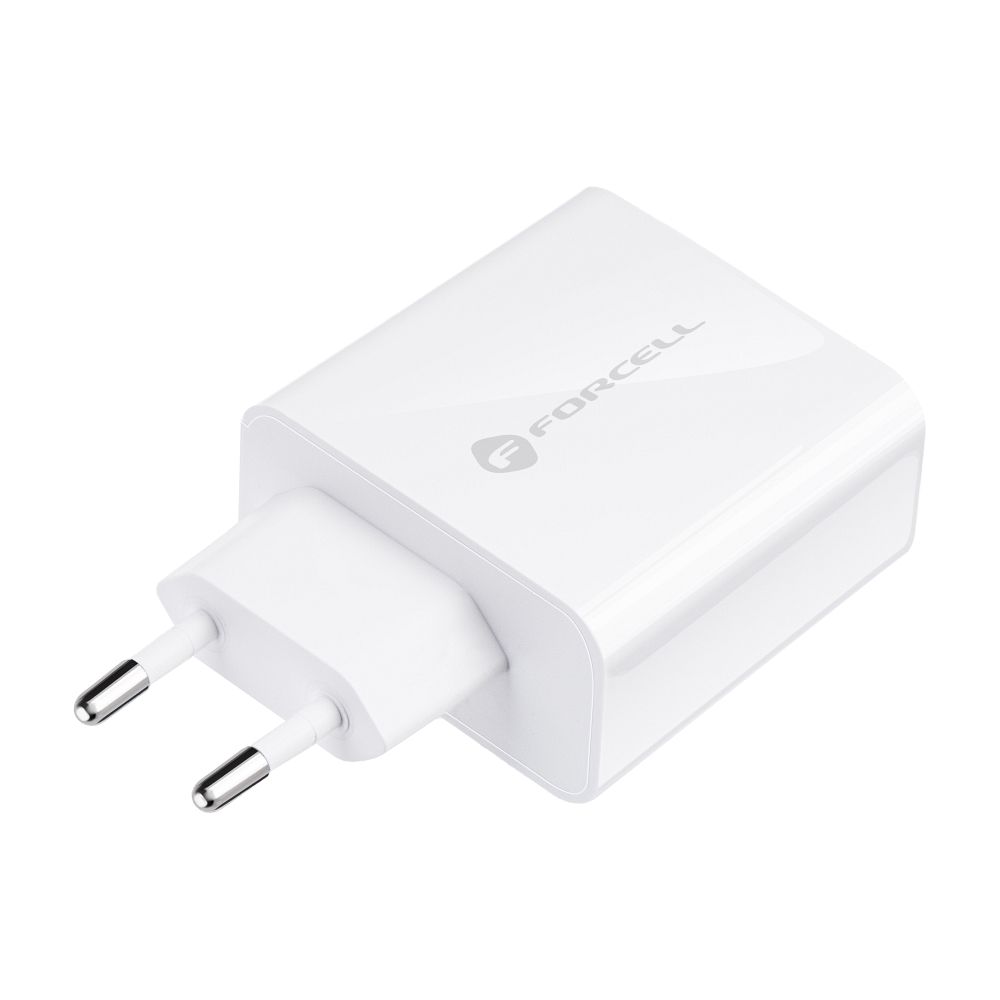 FORCELL F-ENERGY TFK-TC-45WPD travel charger Type C PD QC4.0 3A 45W white