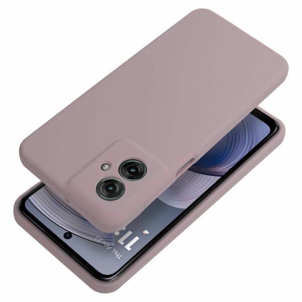 Case SILICONE 2mm for MOTOROLA G55 5G sand pink