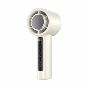 Portable fan with digital display LLD-F88 white