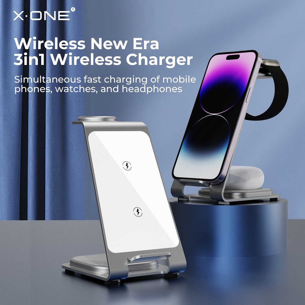 Wireless Charger Stand X-ONE 3in1 22W