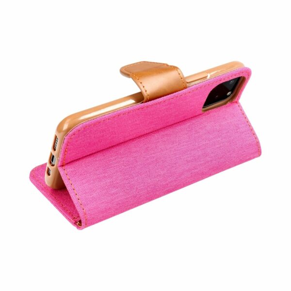 CANVAS Book case for XIAOMI Redmi 13C / POCO C65 pink