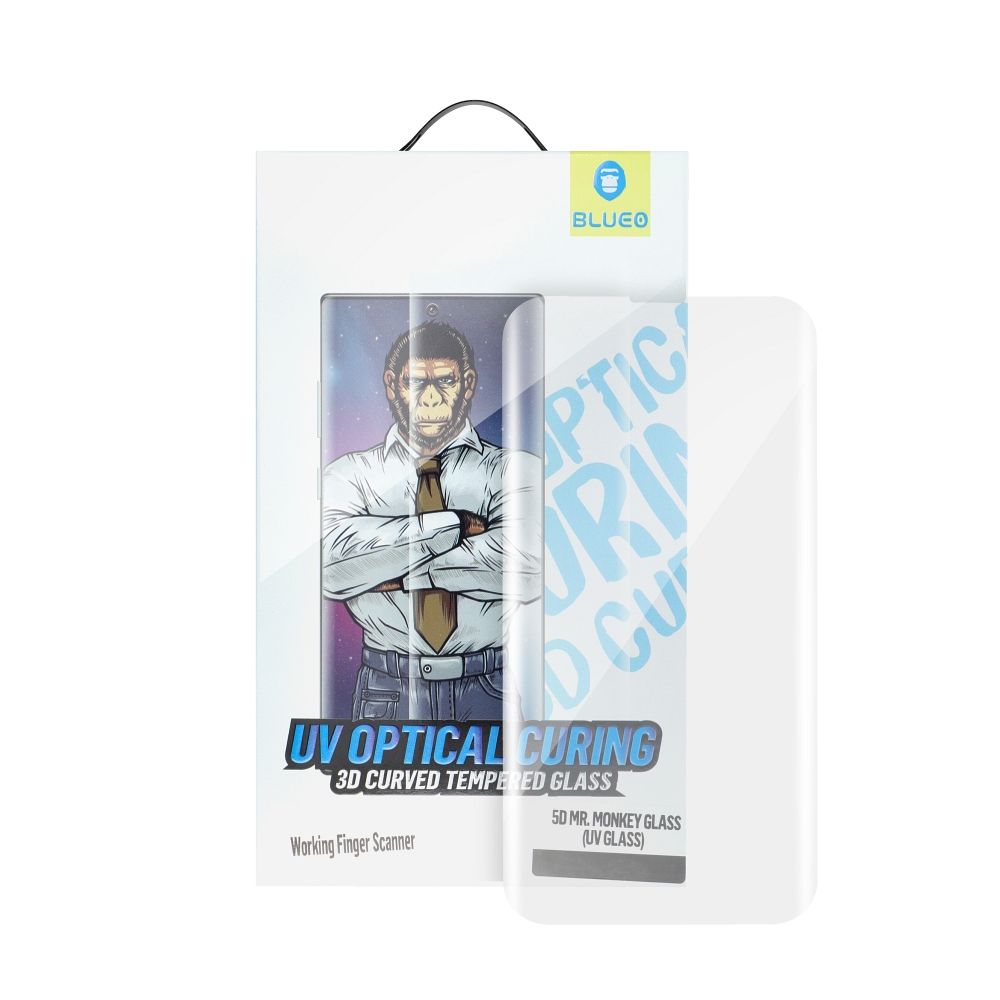 5D Mr. Monkey Glass - Samsung Galaxy S22 Ultra transparent (UV Glass)