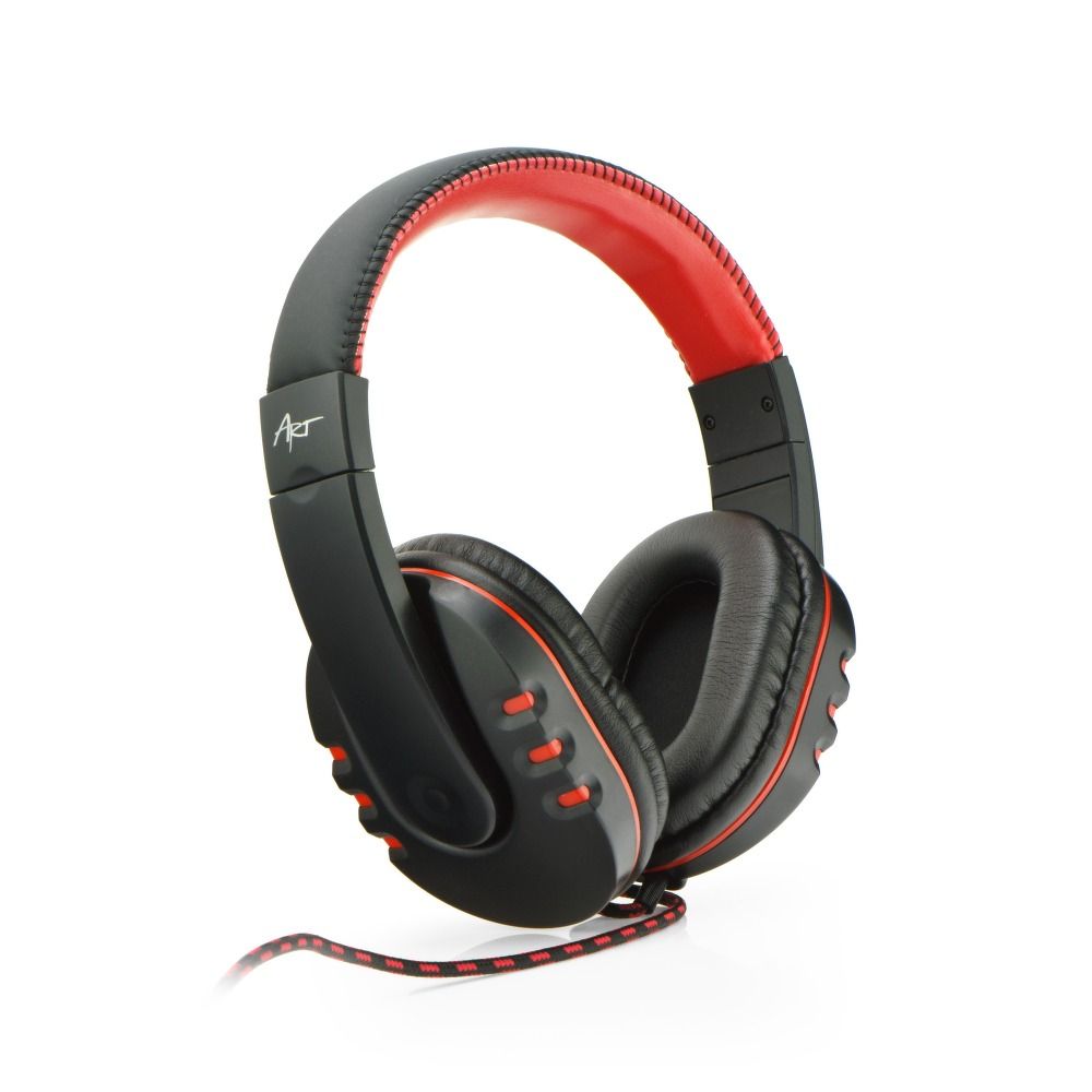 90def8047a8ad10dbf18951e8a9d8b39 ART wire headphones gaming Jack 3,5 mm with microphone NEMEZIS black