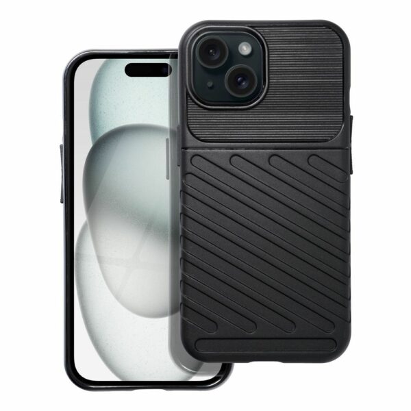 THUNDER case for IPHONE 15 black
