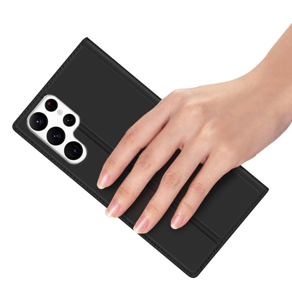 DUX DUCIS wallet case SKIN PRO for SAMSUNG S23 Ultra black