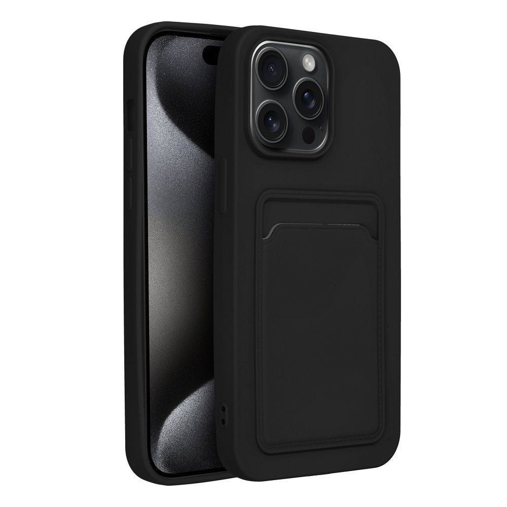 case CARD for IPHONE 15 Pro Max black