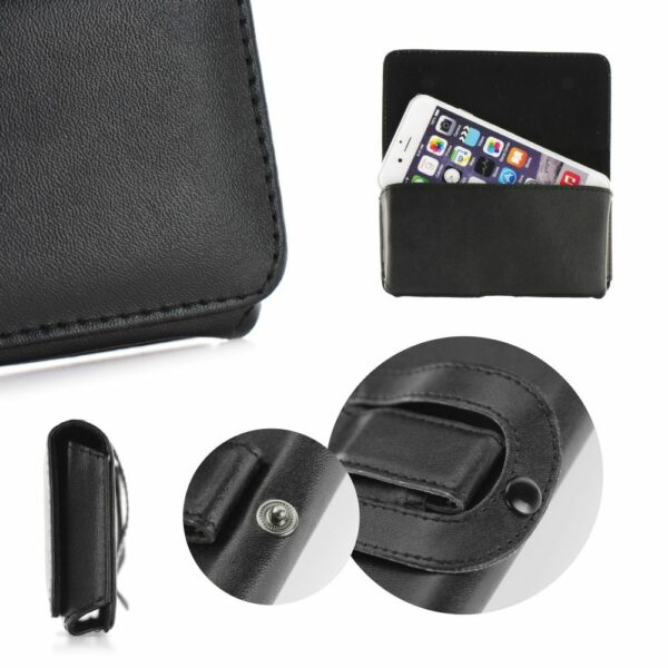 Horizontal universal case CHIC VIP model 7 ( NOKIA 230 / 225 / 220 ) black