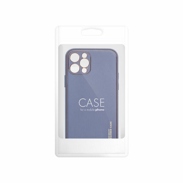 LEATHER case for SAMSUNG A35 5G blue
