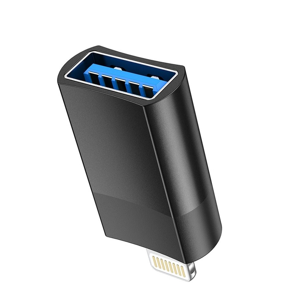 HOCO adaptor OTG from USB A (female) to Lightning 8-pin UA17 black