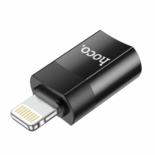 HOCO adaptor from Type C (female) to Lightning 8-pin UA17 black