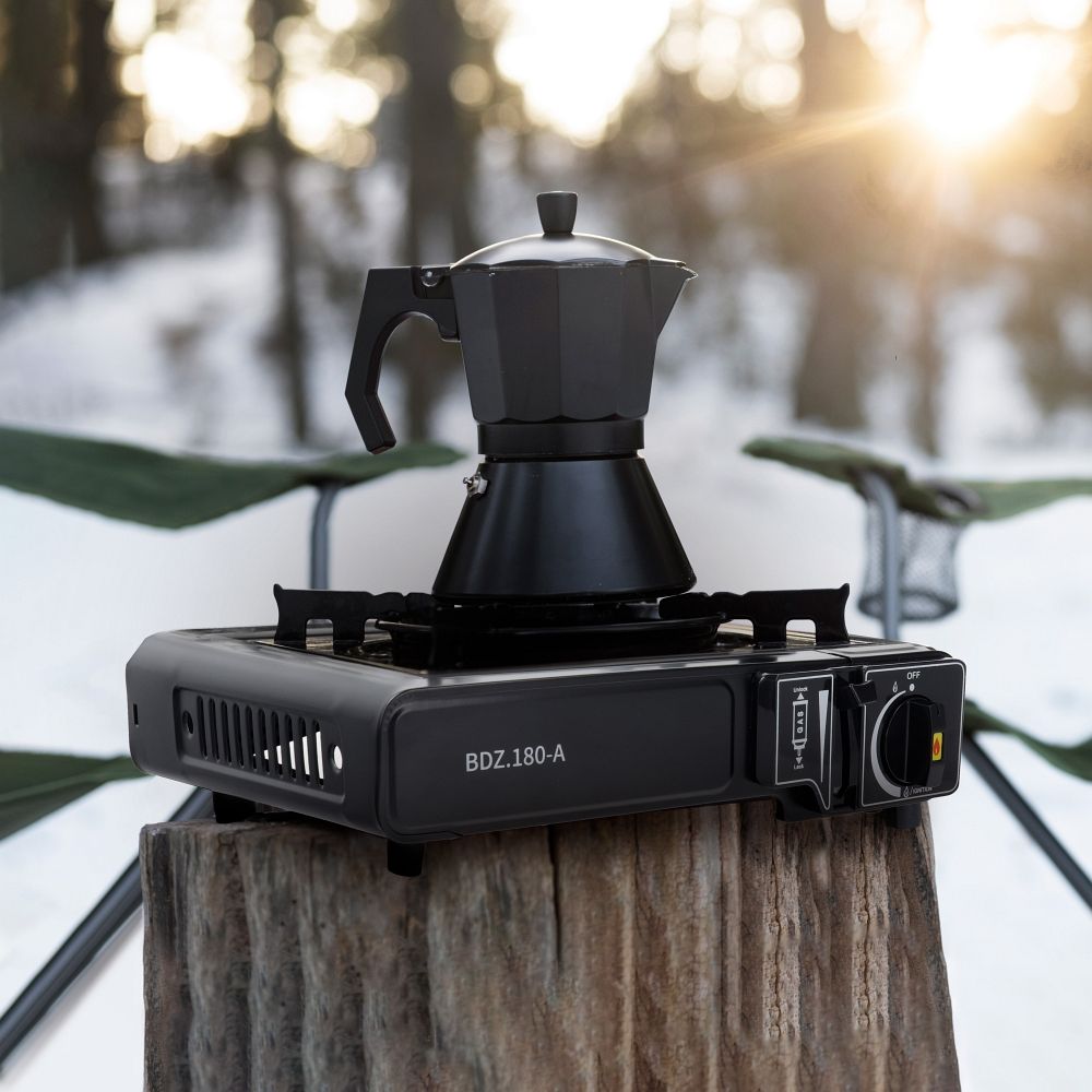 Portable gas stove model BDZ.180-A black