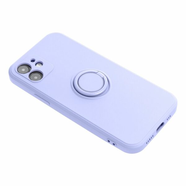SILICONE RING case for SAMSUNG A52 5G / A52 LTE ( 4G ) / A52S violet