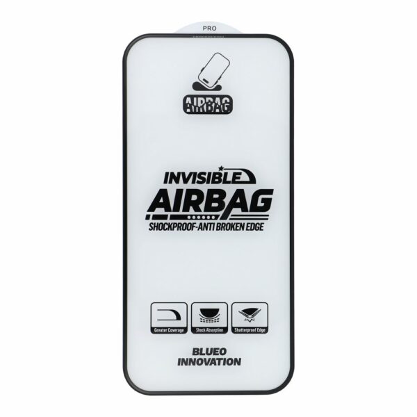 5D Mr. Monkey Glass - Apple iPhone 16 black (Airbag Anti-broken)