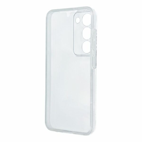 Case 360 FULL COVER PC + TPU for SAMSUNG S22 Plus transparent