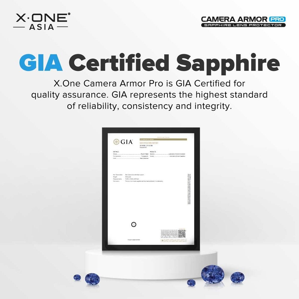 X-ONE Sapphire Camera Armor - for Samsung Galaxy S25