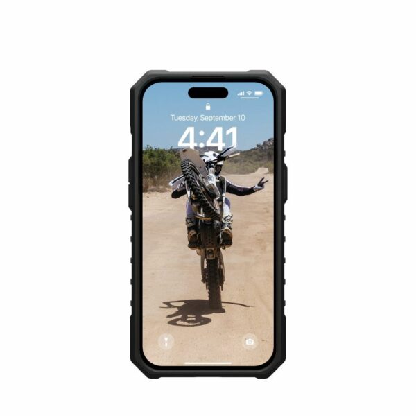UAG Urban Armor Gear case PATHFINDER compatible with Magsafe for IPHONE 15 black