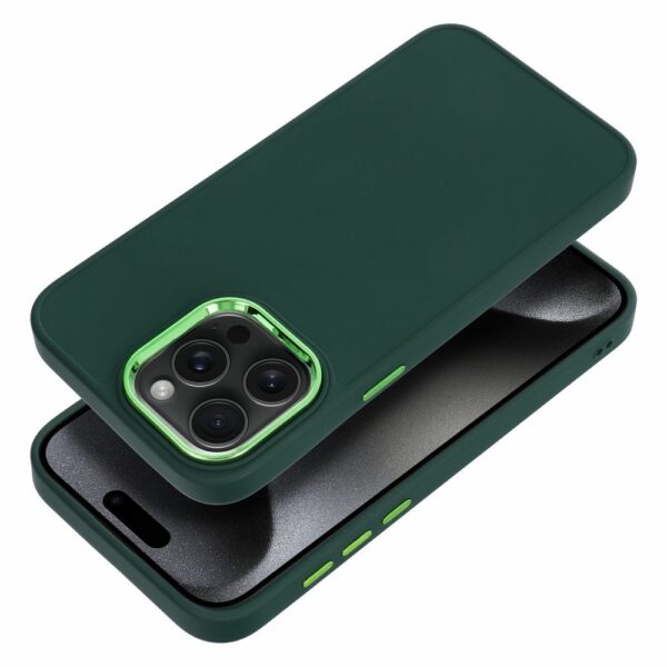 FRAME Case for IPHONE 15 Pro Max green
