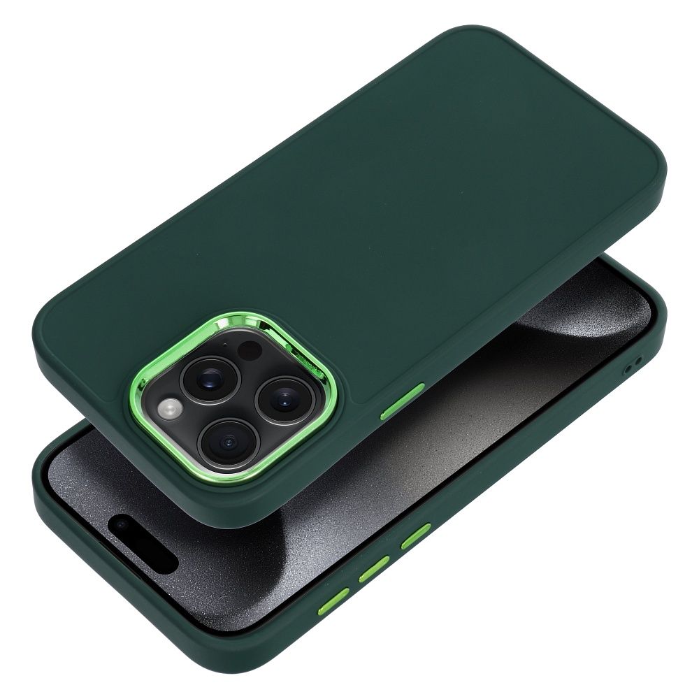 FRAME Case for IPHONE 15 Pro Max green