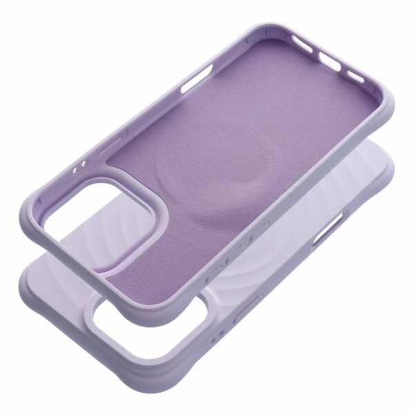Silicone Zephyr Mag Cover compatible with MagSafe do IPHONE 16 PRO MAX lilac
