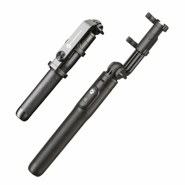 FORCELL F-GRIP S150XL selfie stick with wireless remote control tripod black