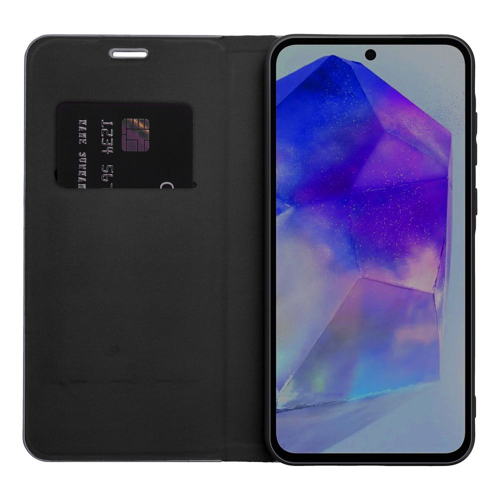 950c990794c82f3b039e78dd635748da LUNA Book Carbon for HUAWEI P30 Lite black