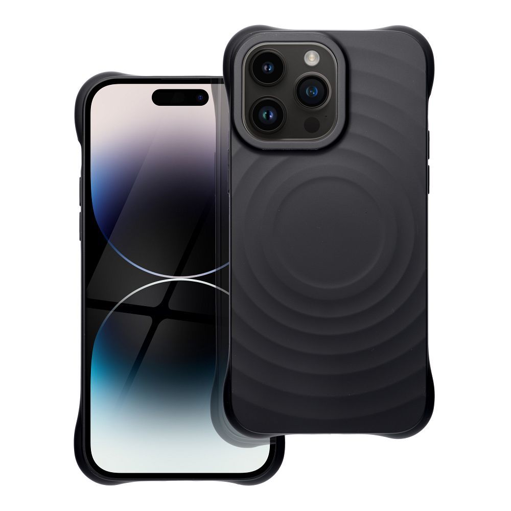 Silicone Zephyr Mag Cover compatible with MagSafe do IPHONE 14 PRO MAX black