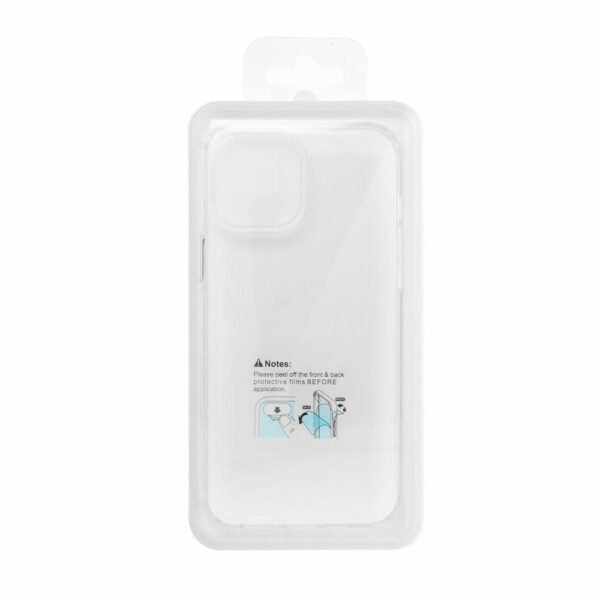 SUPER CLEAR HYBRID case for IPHONE SE 2025 transparent
