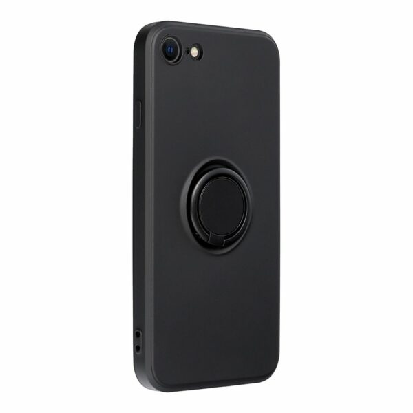 SILICONE RING case for IPHONE 7 / 8 / SE 2020 / SE 2022 black