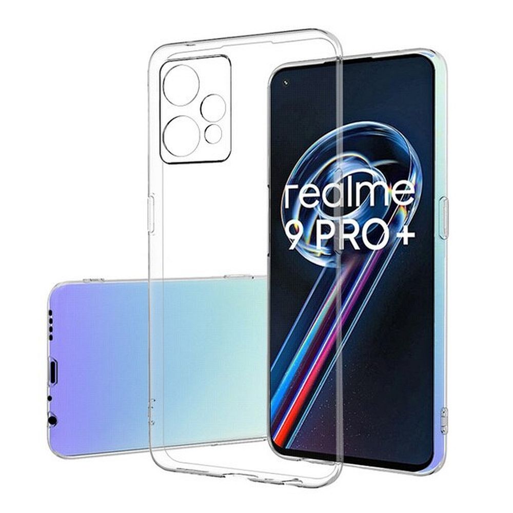 BACK CASE ULTRA SLIM 0,5 mm forREALME 9 Pro transparent