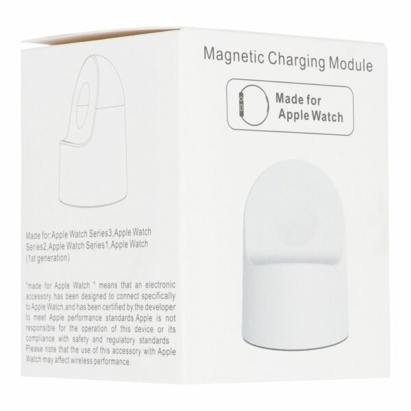 Wireless charger for Apple Watch white