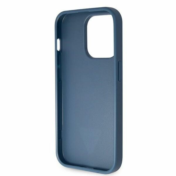 GUESS case for IPHONE 14 Pro GUHCP14LP4TDSCPB (Crossbody 4G Metal Logo) blue