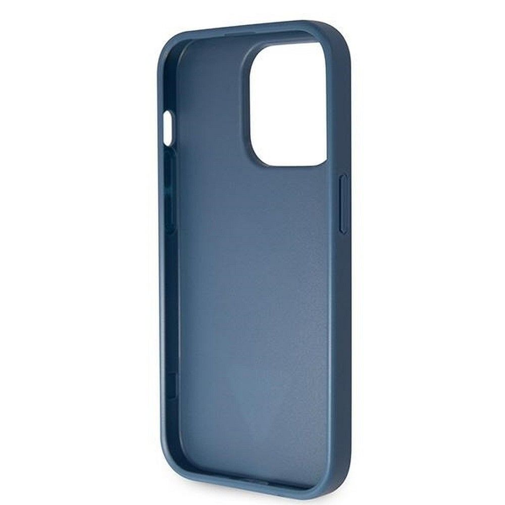 GUESS case for IPHONE 14 Pro GUHCP14LP4TDSCPB (Crossbody 4G Metal Logo) blue