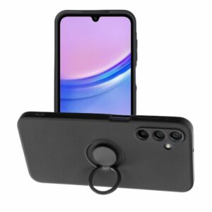 SILICONE RING case for SAMSUNG A15 5G / A15 4G black