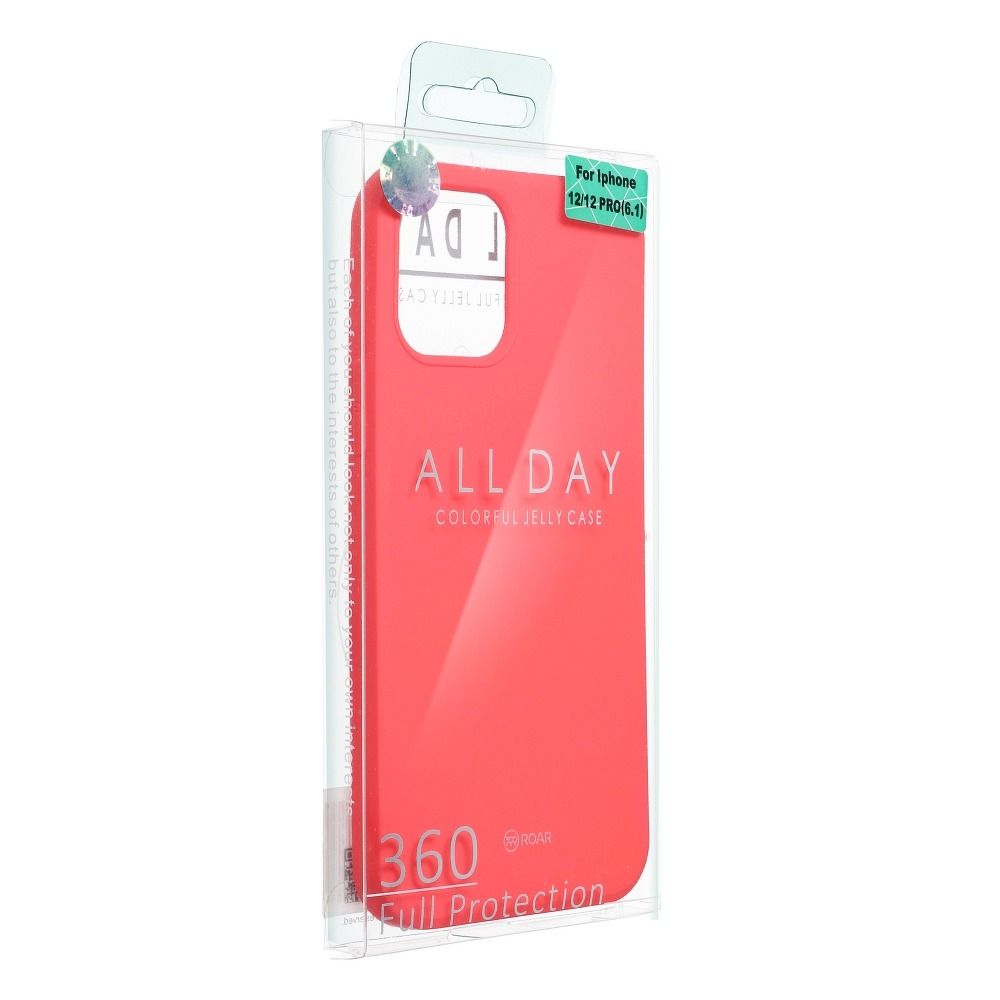 96ea6c61fe80b53fc4cdea82d9efb251 ROAR case COLORFUL JELLY for IPHONE 13 Pro peach pink