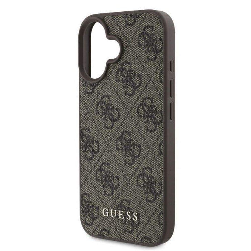 GUESS case for IPHONE 16 GUHCP16SG4GFBR (PU 4G Classic) brown