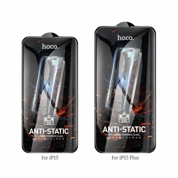 HOCO tempered glass HD Anti-static (SET 25in1) - MULTIPACK for iPhone 15 / 16 (G10)