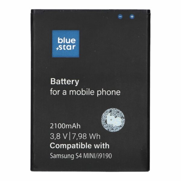 BLUE STAR PREMIUM battery for SAMSUNG S4 Mini I9190 / Ace 4 G357 2100 mAh