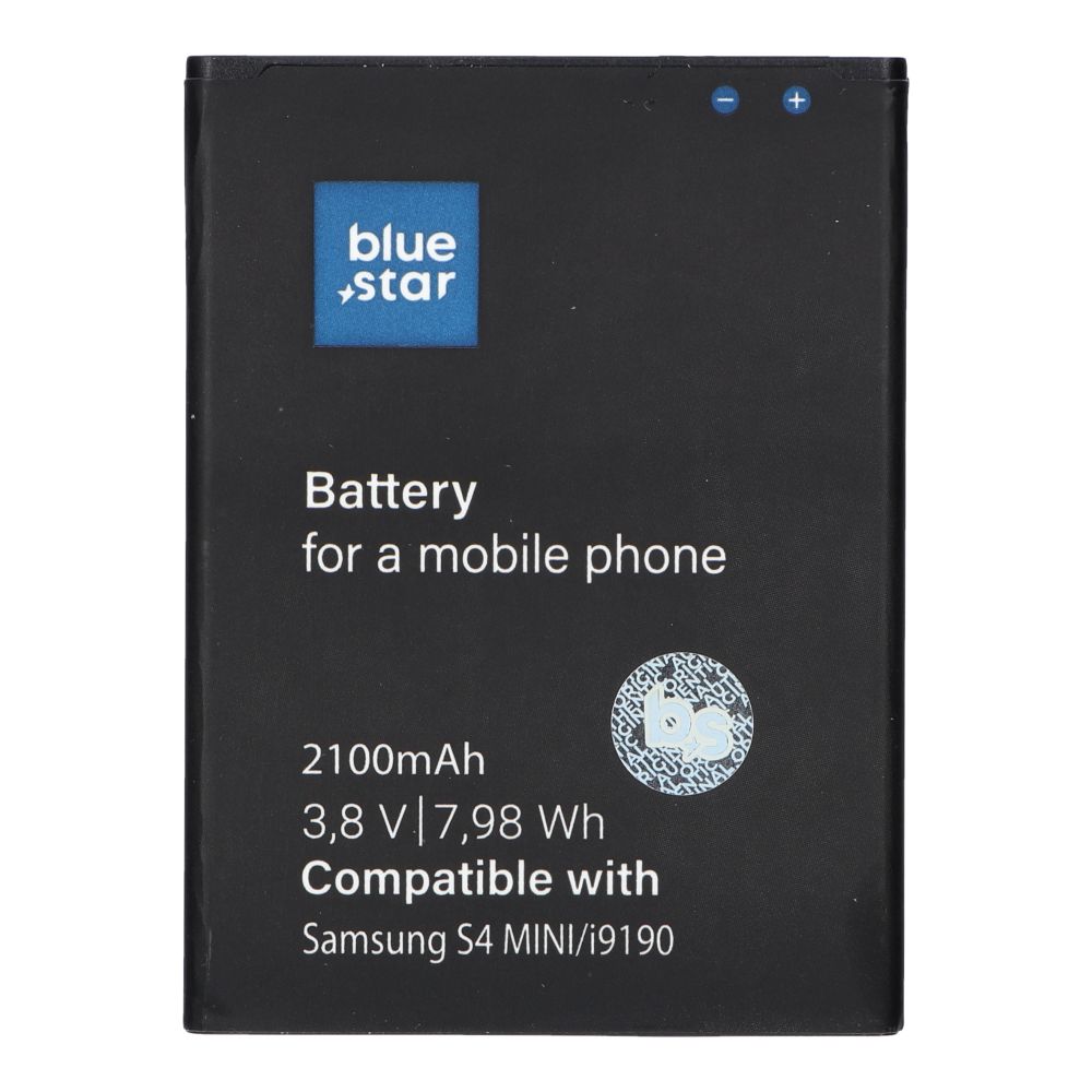 97b982f2d14d397fcd0bd66b8bd77742 BLUE STAR PREMIUM battery for SAMSUNG S4 Mini I9190 / Ace 4 G357 2100 mAh