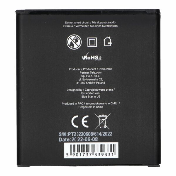 BLUE STAR PREMIUM battery for SAMSUNG Xcover 3 G388 2500 mAh