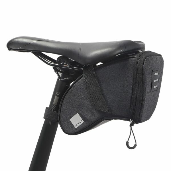 SAHOO bike bag under the bicycle seat with zip 0,5L 131470S-SA black