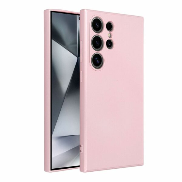 METALLIC Case for SAMSUNG S24 Ultra pink