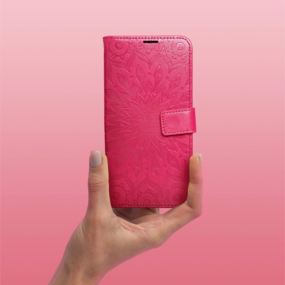 MEZZO Book case for XIAOMI Redmi Note 12 4G mandala magenta