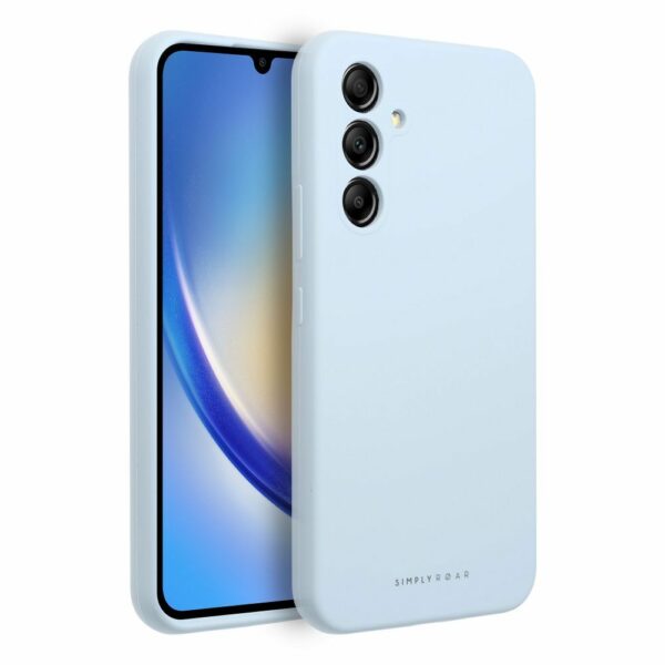 ROAR case CLOUD SKIN for SAMSUNG A34 5G Light Blue