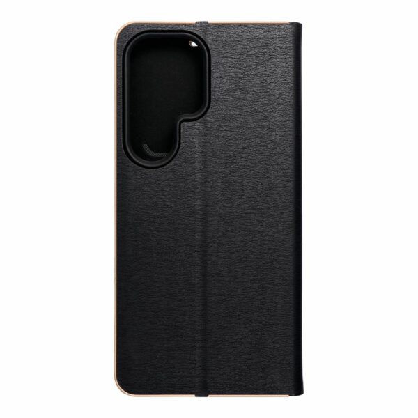 LUNA Book Gold for SAMSUNG S25 Ultra black