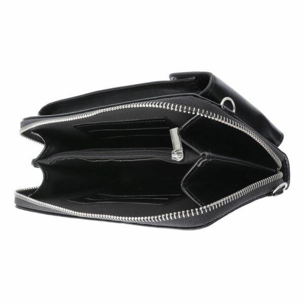 Stylish bag for mobile phone black