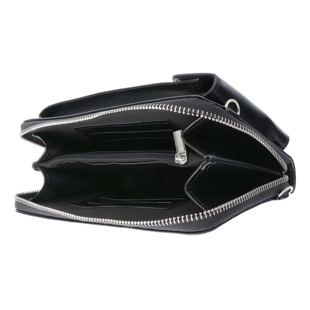 Stylish bag for mobile phone black