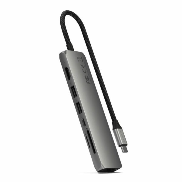 SATECHI adapter HUB 7in1 Type C ST-P7SM space gray